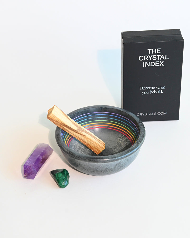 7 Chakra Smudge Bowl