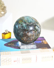 XL Chrysocolla Sphere 7.2lbs