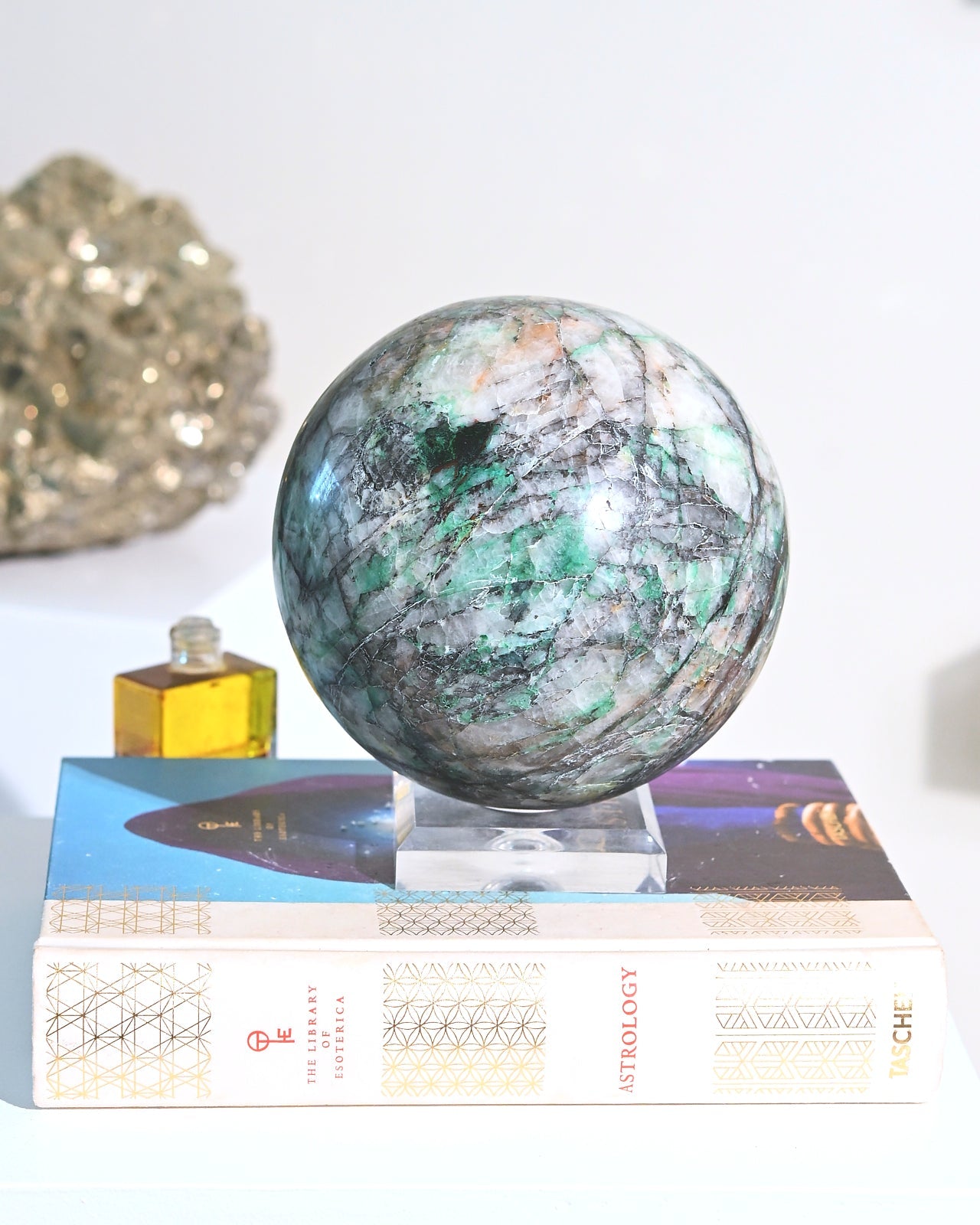 XXL Chrysocolla Sphere 10lbs