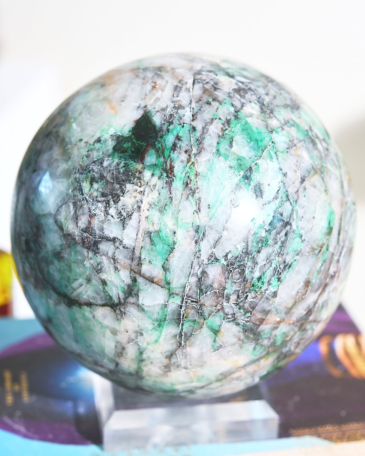 XXL Chrysocolla Sphere 10lbs