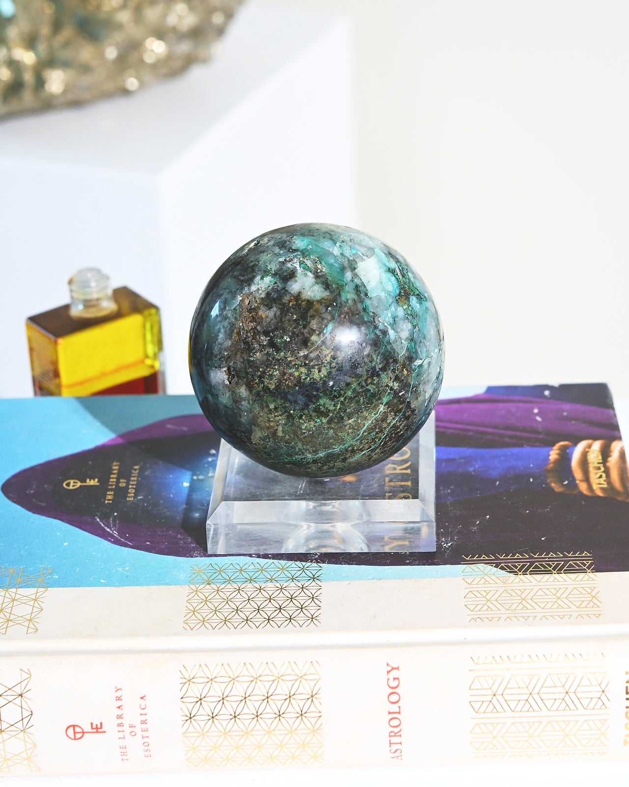 Chrysocolla Sphere 2.2lbs