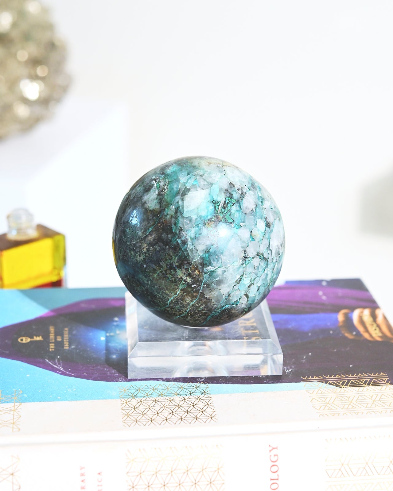 Chrysocolla Sphere 2.2lbs