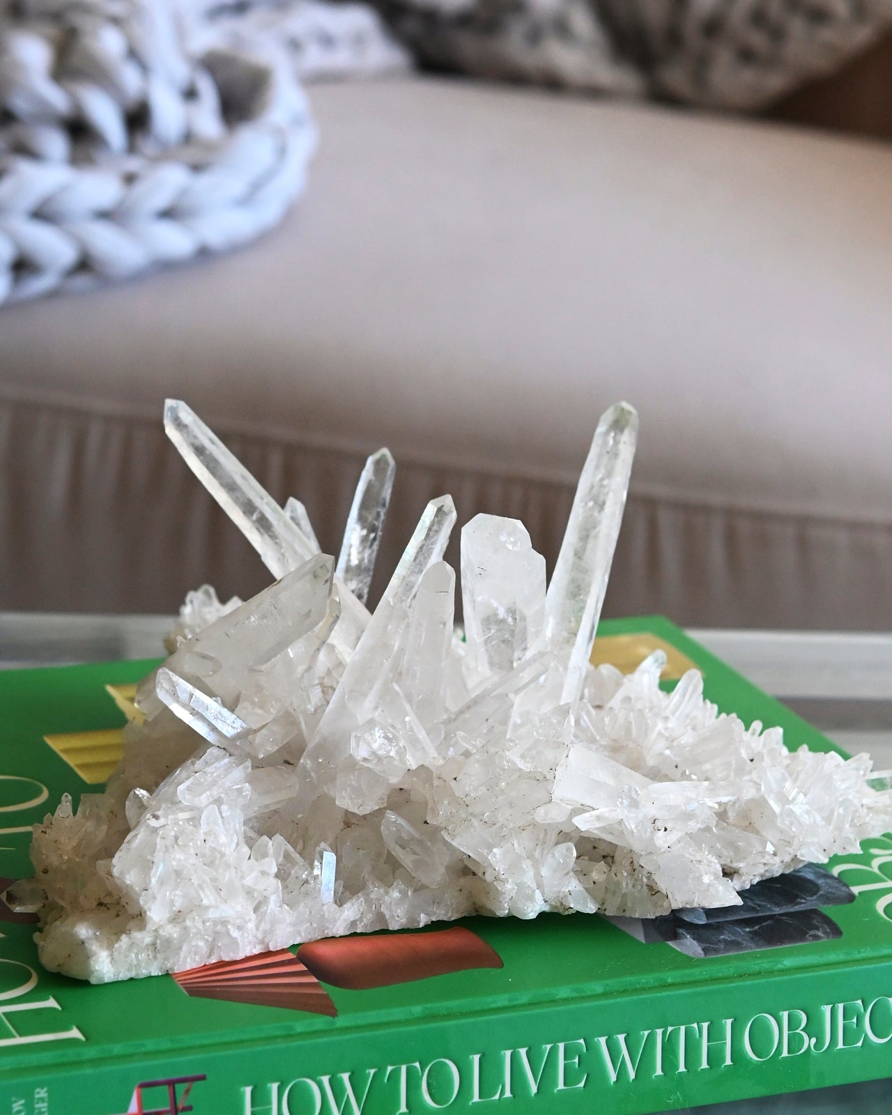 Diamantina Laser Quartz Cluster 3.5lbs