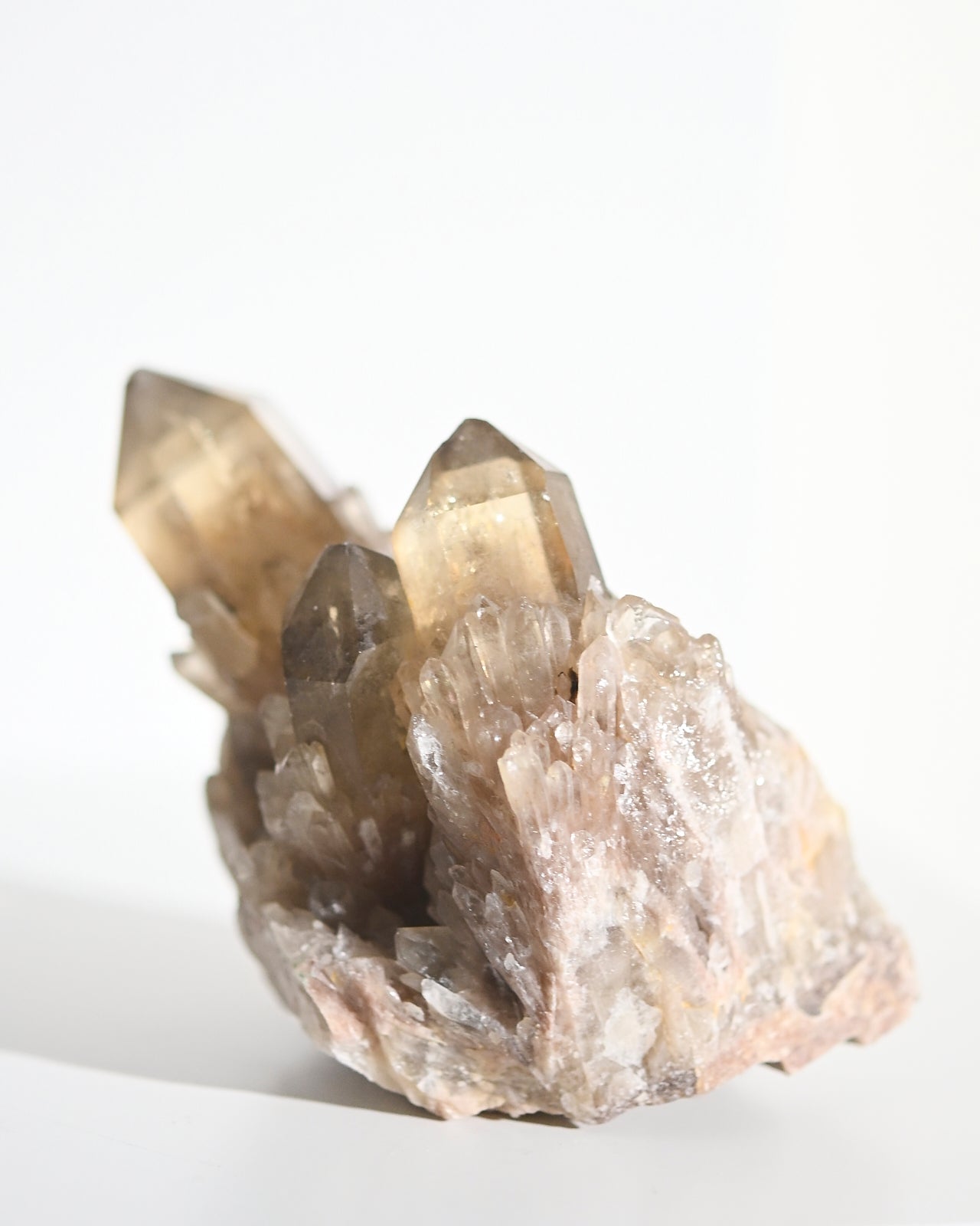 Elestial Citrine Cluster 1lbs