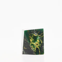 Green Jade Geometric Form