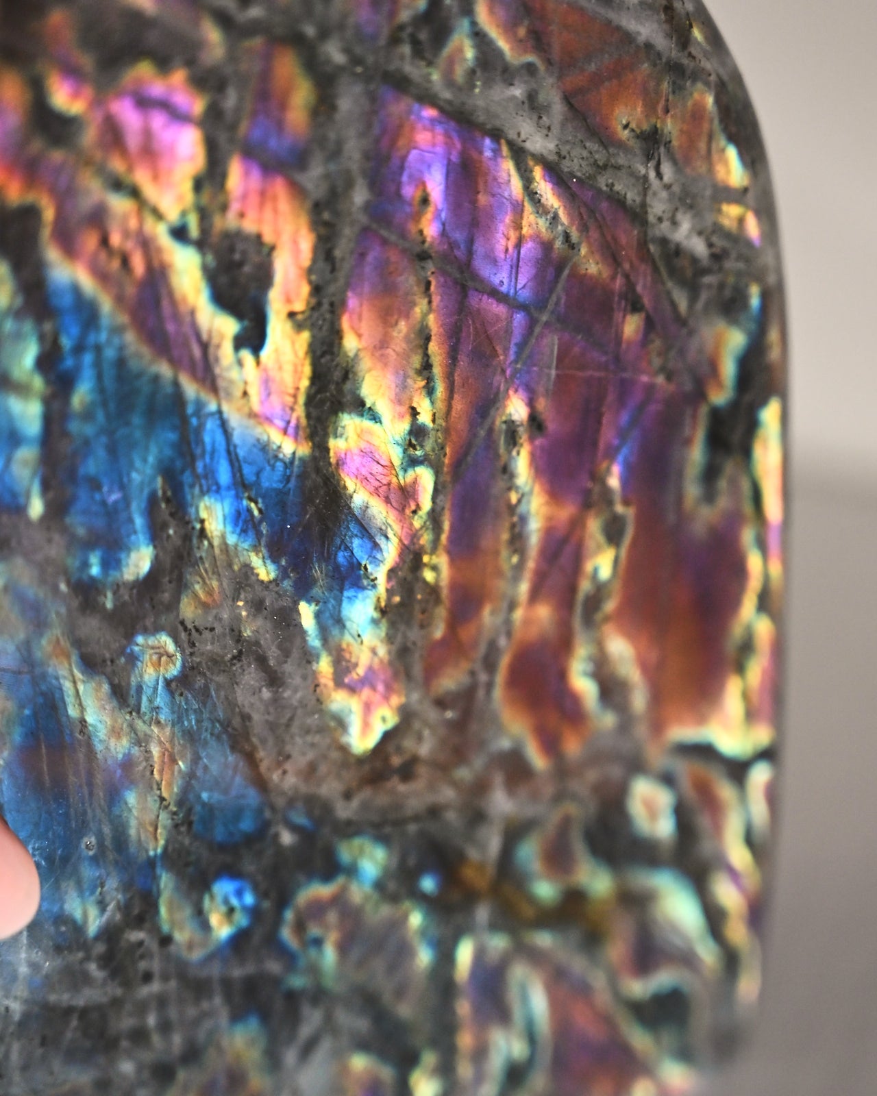 XL Purple Flash Labradorite Freeform 4.1lbs