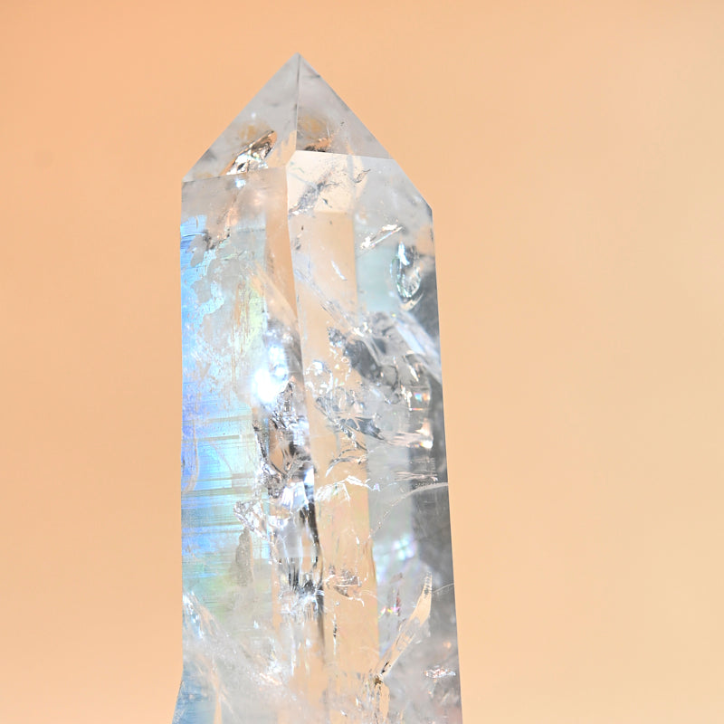 XXL Lemurian Seed Crystal on Stand 11lbs