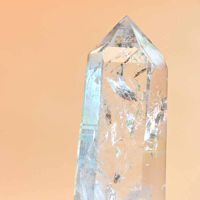 XXL Lemurian Seed Crystal on Stand 11lbs