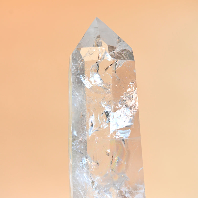 XXL Lemurian Seed Crystal on Stand 11lbs