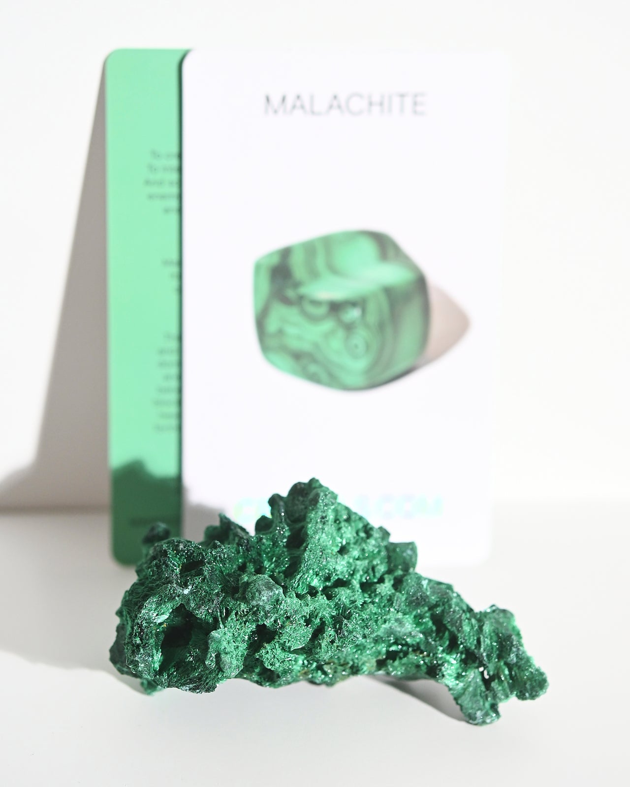 Fibrous Malachite Rough