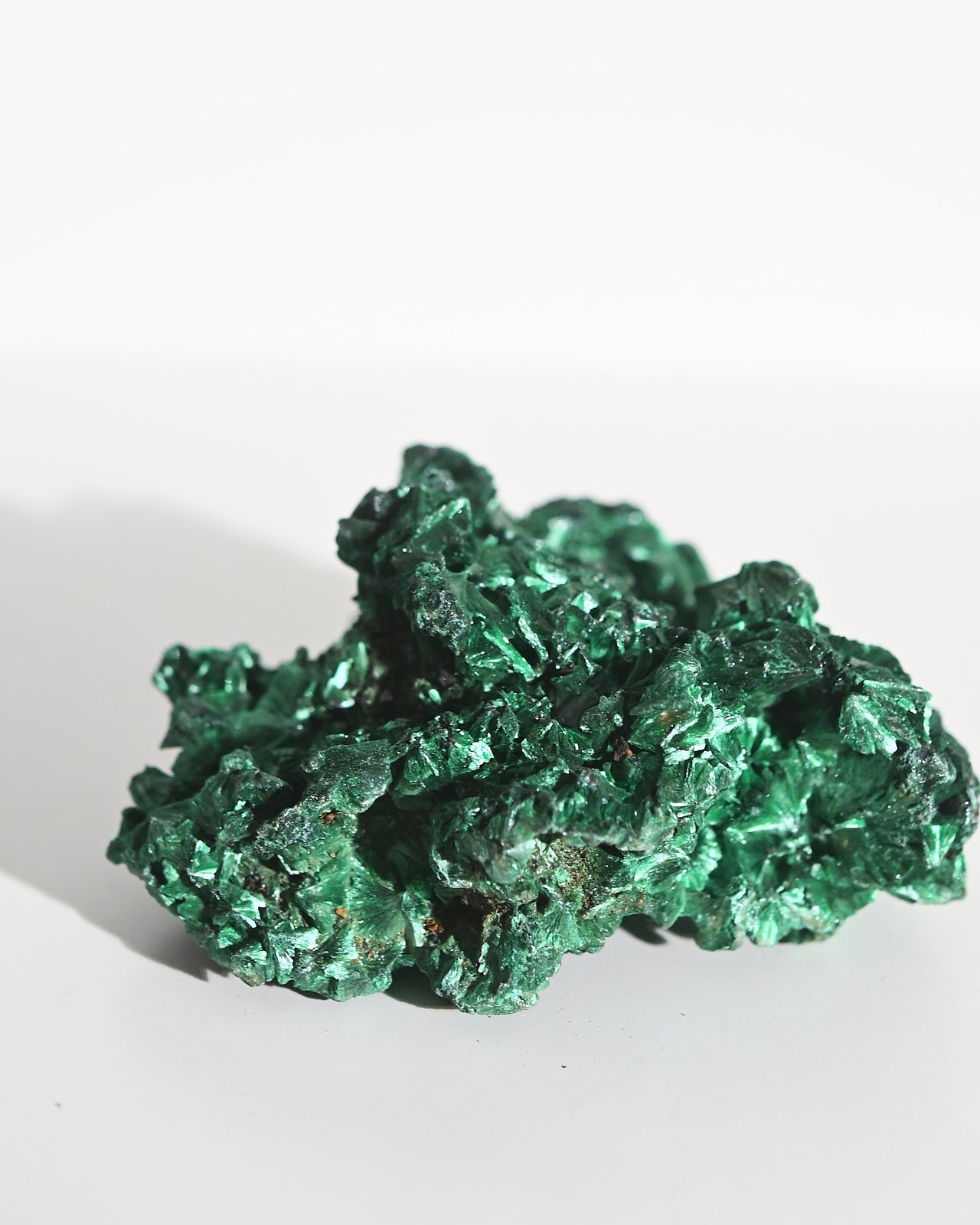 Fibrous Malachite Rough