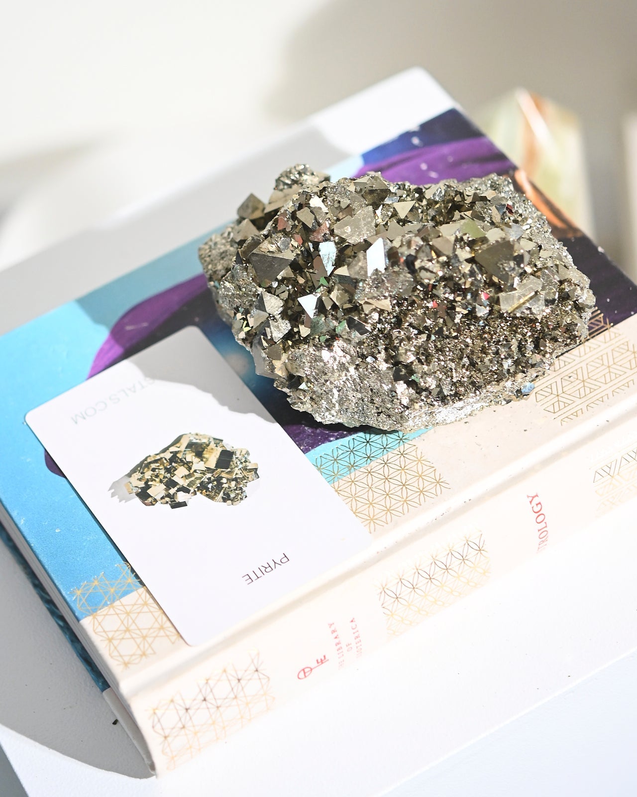 Triangle Formation Pyrite Cluster 6lbs