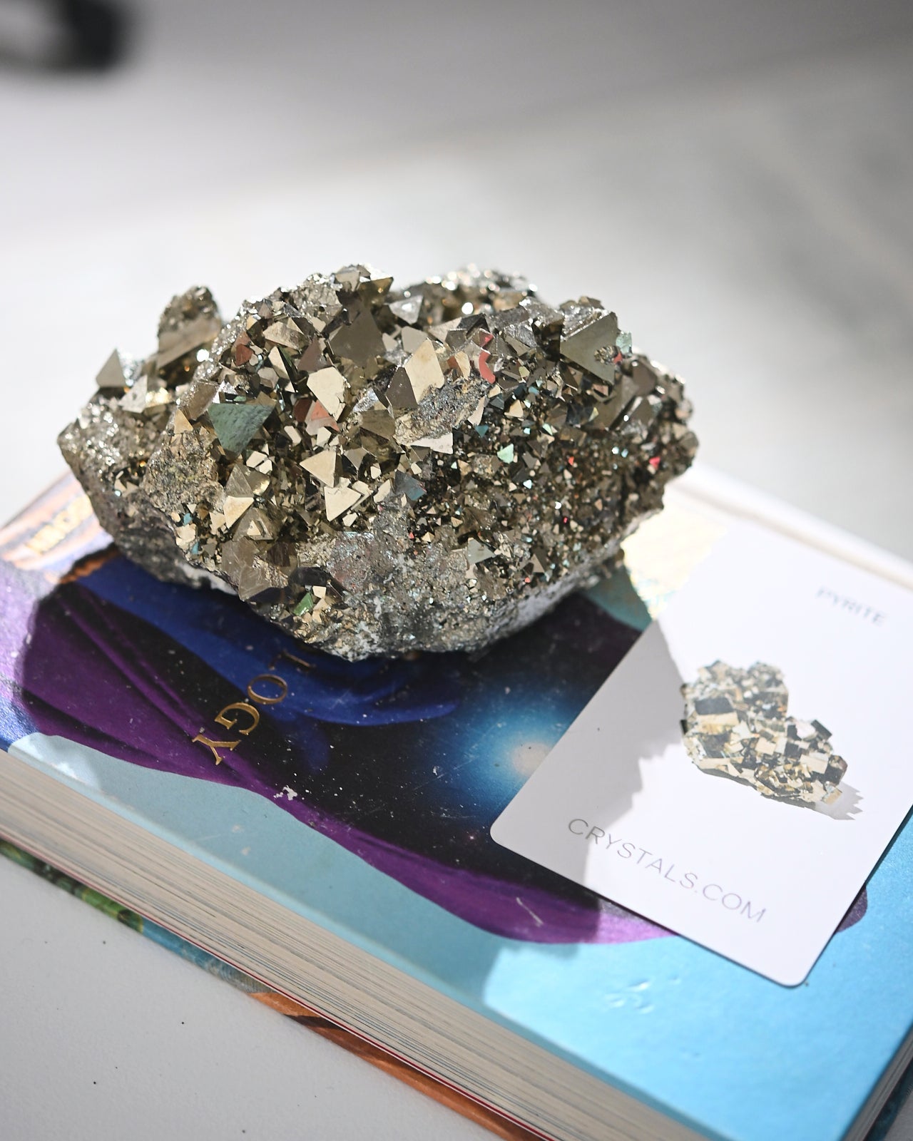 Triangle Formation Pyrite Cluster 6lbs