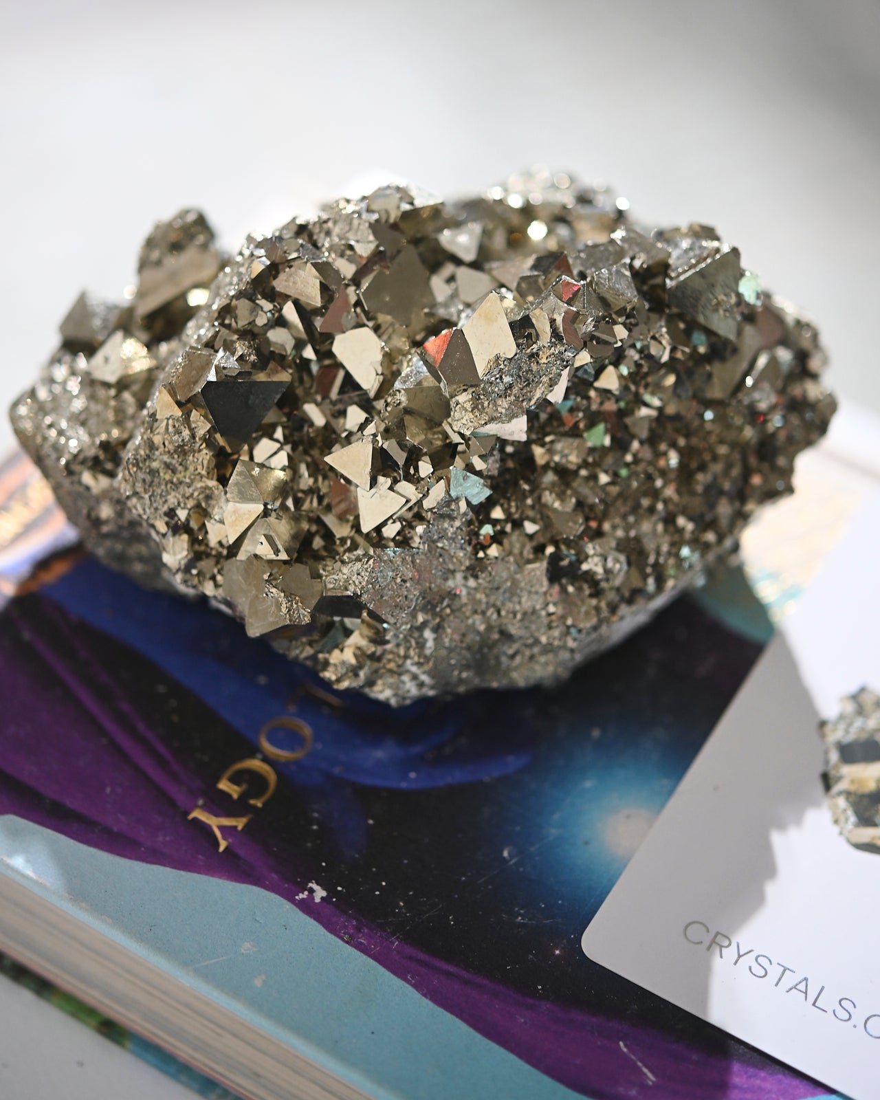 Triangle Formation Pyrite Cluster 6lbs