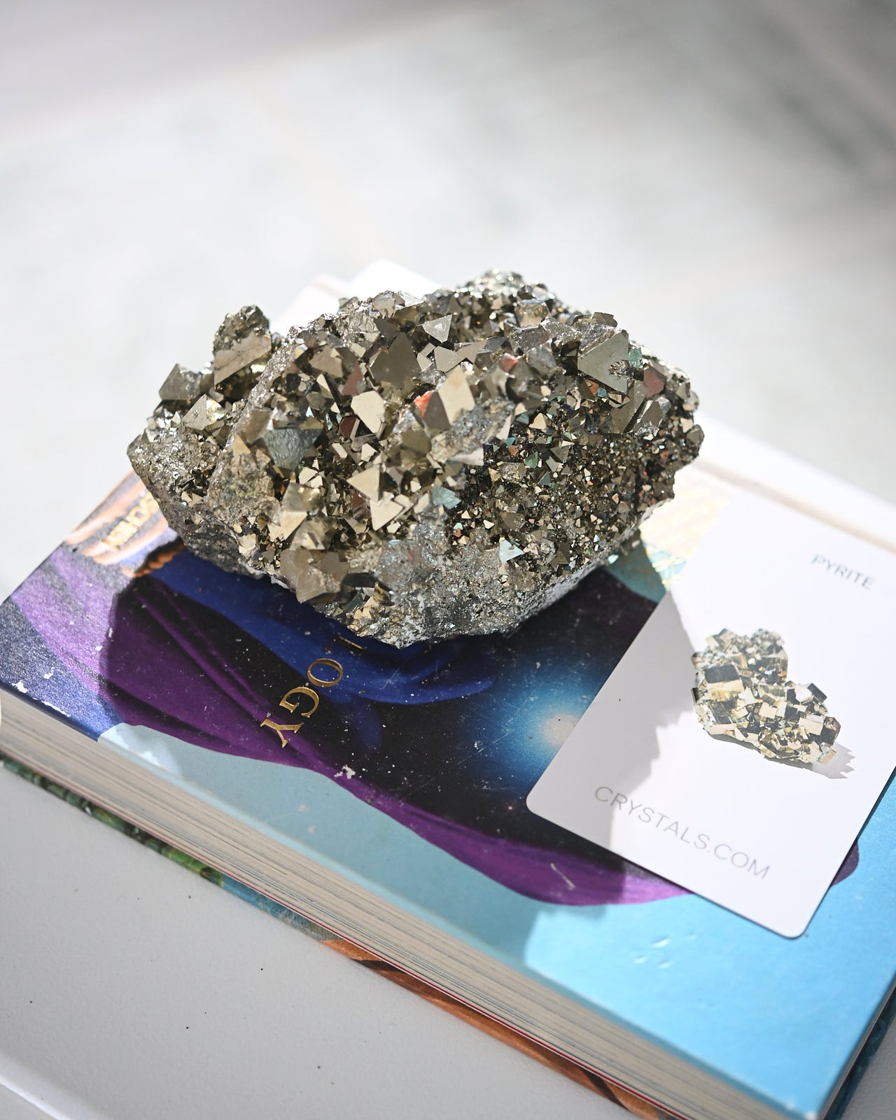 Triangle Formation Pyrite Cluster 6lbs