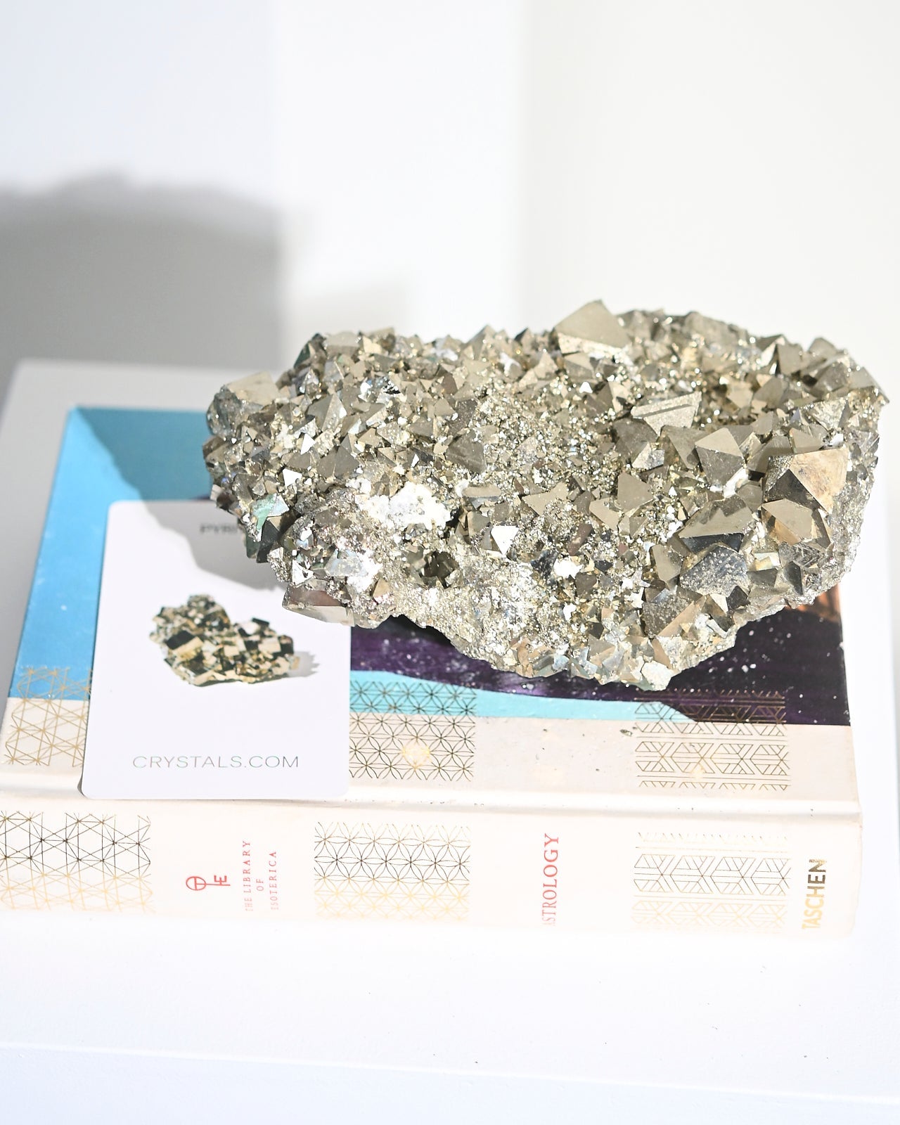 Triangle Formation Pyrite Cluster 8lbs