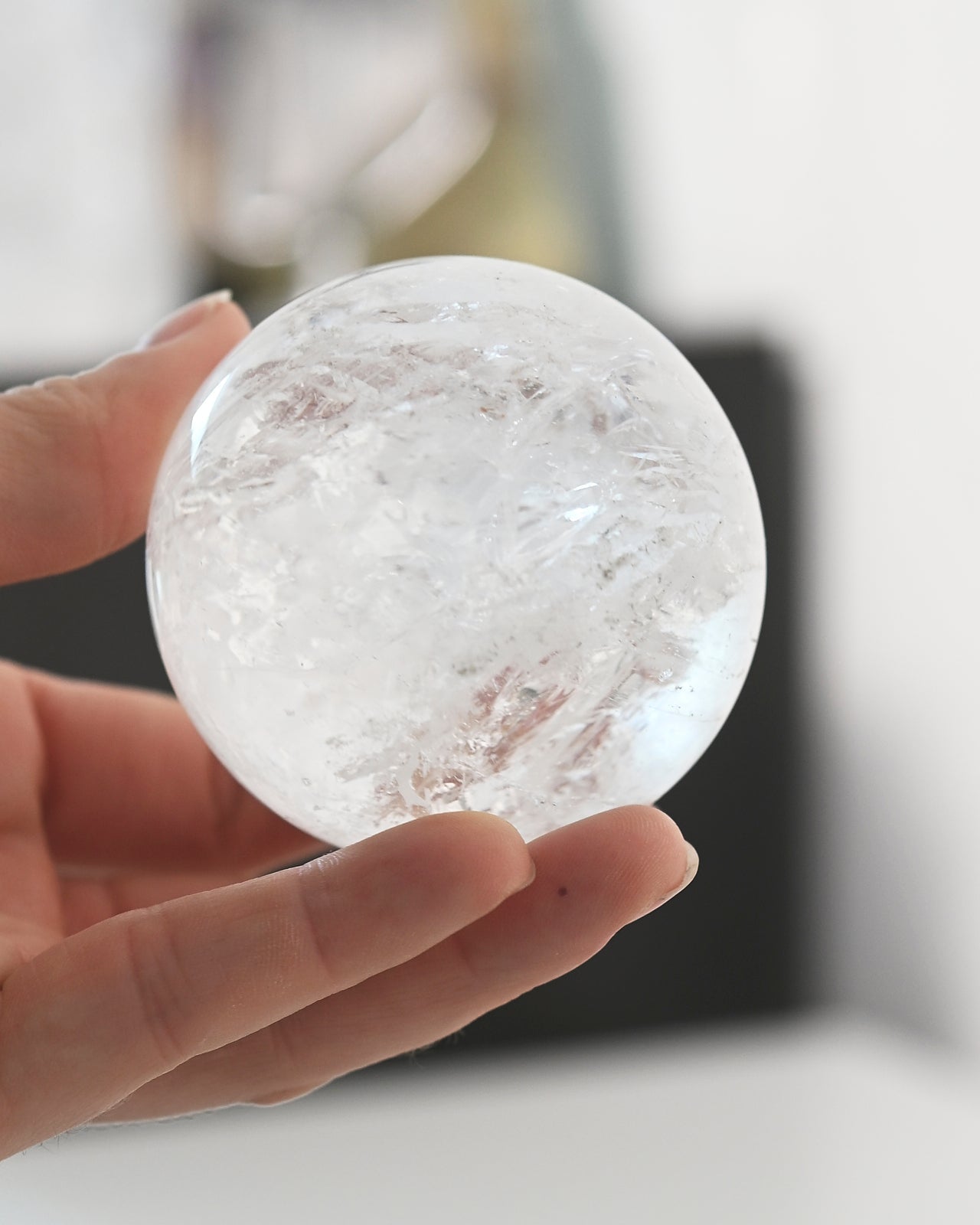 Clear Quartz Sphere 2.5in