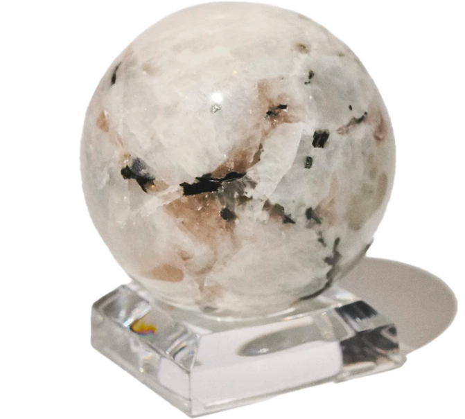 Rainbow Moonstone Sphere