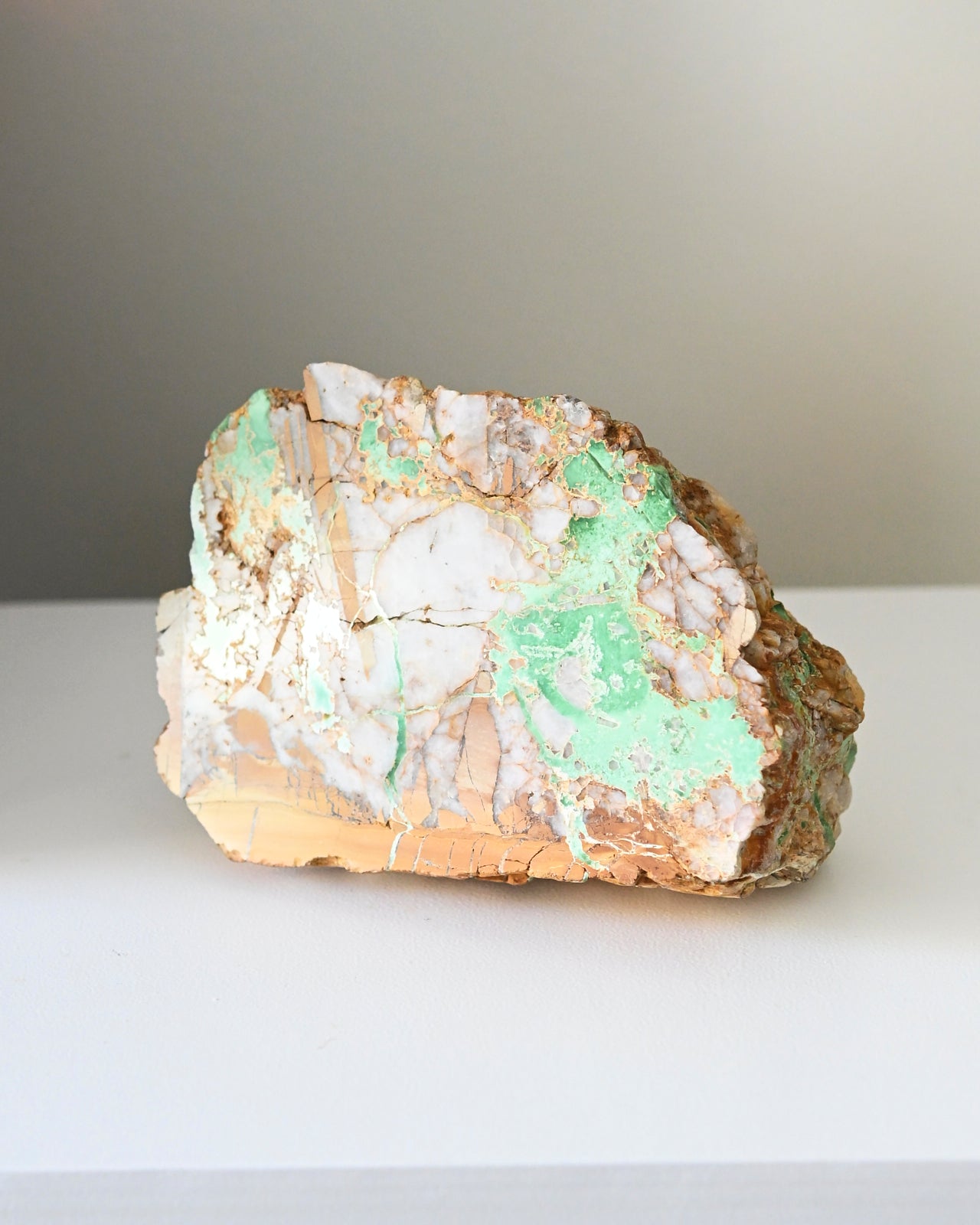 Australian Variscite with Polished Face 4lbs