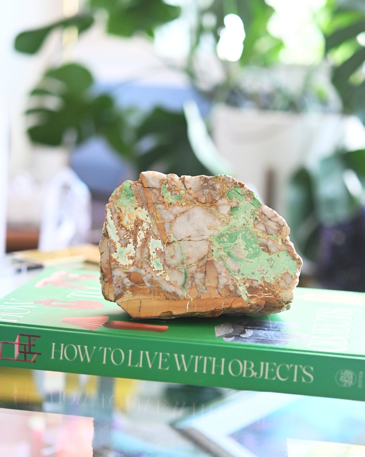 Australian Variscite with Polished Face 4lbs